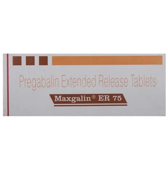 maxgalin er 75mg tablet 10's